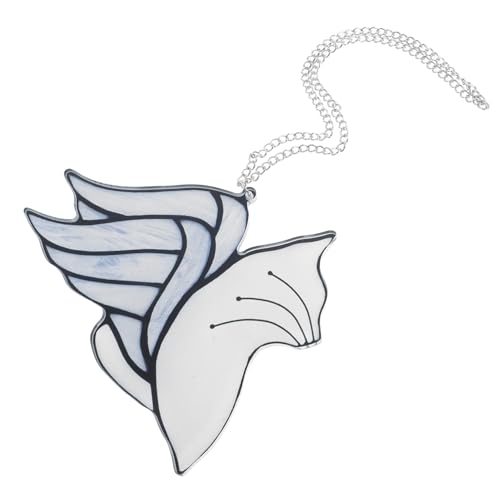 Milisten Engel Wings Pendant Katzenfiguren für Katzenliebhaber Bilderrahmen zum Gedenken an Katzen Haustier-Flügel-Dekoration Vogel Glasfensterbehänge Katzenfenster Haustier-Denkmal Acryl Milisten Engel Wings Pendant Katzenfiguren für Katzenliebhaber Bilderrahmen zum Gedenken an Katzen Haustier-Flügel-Dekoration Vogel Glasfensterbehänge Katzenfenster Haustier-Denkmal Acryl von Milisten