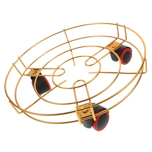 Milisten Europäischer Pflanzständer aus Carbonstahl mit Universalrollen Wasserabweisendem Untersetzer Mobiler Pflanzenwagen für Schwere Blumentöpfe und Gasflaschen Stilvolles Blumenregal Milisten Europäischer Pflanzständer aus Carbonstahl mit Universalrollen Wasserabweisendem Untersetzer Mobiler Pflanzenwagen für Schwere Blumentöpfe und Gasflaschen Stilvolles Blumenregal von Milisten