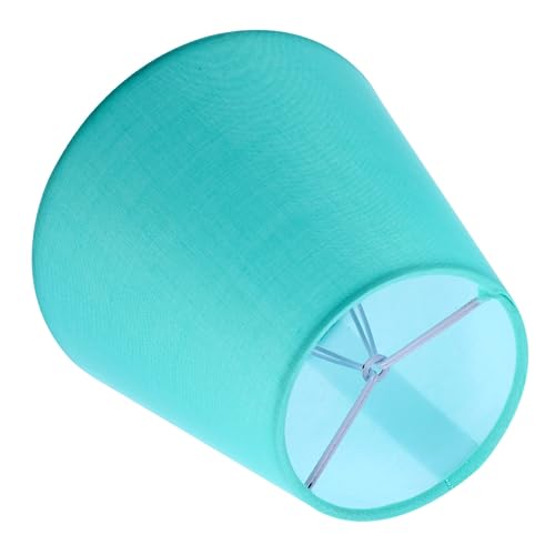 Milisten Fabric Lampenschirm Für Tisch Und Stehlampe Dekorativer Lampenschirm Im Einfachen Stil Aus Strapazierfähigem Und Mintgrün Für Wohnliche Beleuchtung von Milisten