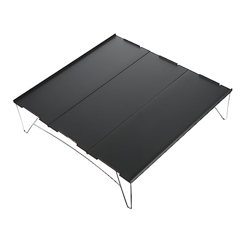 Milisten Portabler Picknicktisch Aus Aluminium Klappbarer Campingtisch Faltbarer Tisch Für Outdoor-aktivitäten Leichter Und Robuster Klapptisch Für Strand Oder Reisen von Milisten