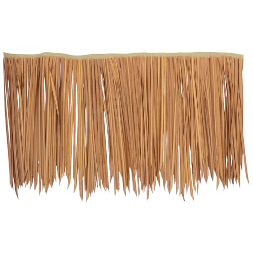 Milisten Feuerfeste Künstliche Strohdachrolle Wetterbeständiges Realistisch Aussehendes Grasdachpaneel für Tiki Bar Mexikanischer Stil Authentische Simulation für Garten Terrasse Pavillon Milisten Feuerfeste Künstliche Strohdachrolle Wetterbeständiges Realistisch Aussehendes Grasdachpaneel für Tiki Bar Mexikanischer Stil Authentische Simulation für Garten Terrasse Pavillon von Milisten