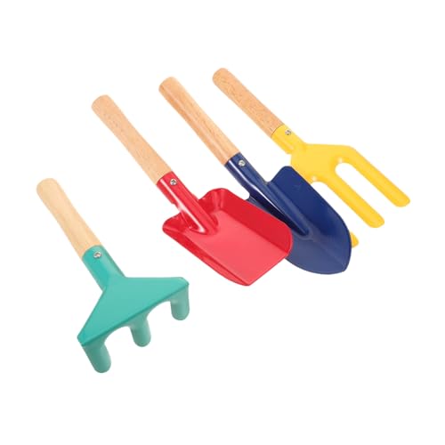 Milisten Gartengeräte Set Teilig aus mit Schaufel Rechen und Ergonomisch für Kleine Hände Robust und Vielseitig für Garten Schule und Outdoor von Milisten