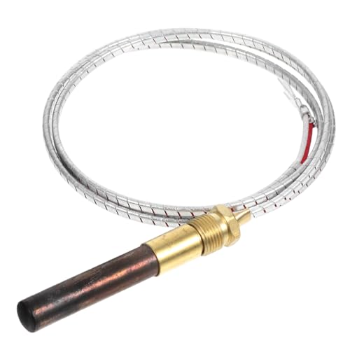 Milisten Gas Thermoelement Kit für Kamin und Warmwasserbereiter Kompatibel mit Natur und Einfache Installation Verbesserte Effizienz und für Heizsysteme von Milisten