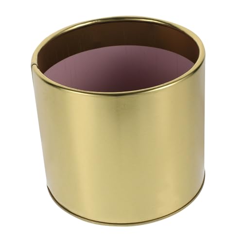 Milisten Goldene Blumentopf Ornamente Eisen Eimer Foto Prop Decor Für Anlage Display von Milisten
