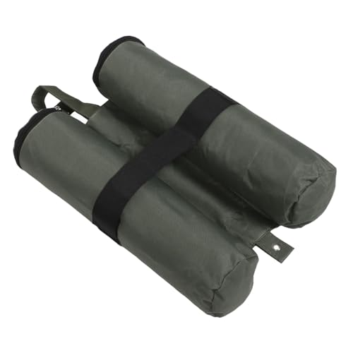 Milisten Grüne Oxford Sandsack Gewichte für Zeltstangen Tragbare Sandsäcke zur Stabilisierung von und Sonnenschutz Windfeste Robuste Gewichte für Outdoor Zelte von Milisten