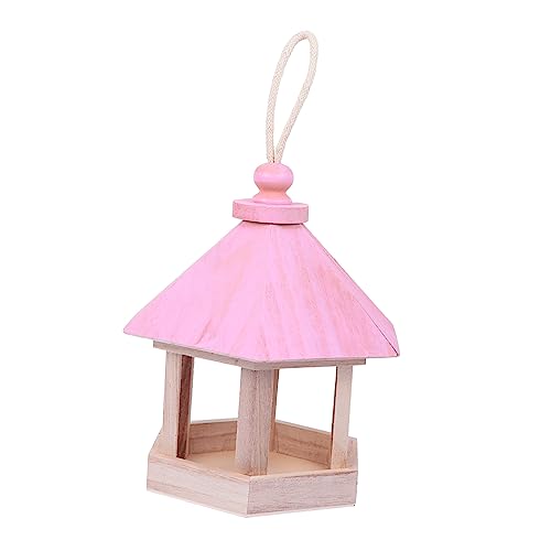 Milisten Hängendes Vogelhaus aus Holz DIY Bemalbares Nistkasten für Vögel Rustikaler Stil Schutz für Gartenvögel Wetterfest und Praktisch Dicker Aufhängeschnur Milisten Hängendes Vogelhaus aus Holz DIY Bemalbares Nistkasten für Vögel Rustikaler Stil Schutz für Gartenvögel Wetterfest und Praktisch Dicker Aufhängeschnur von Milisten