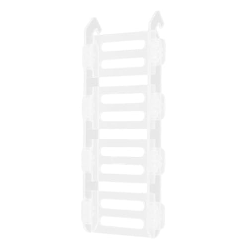 Milisten Hamster-Kletterleiter Hamsterzubehör Kleine Tierleiter Kletterspielzeug für kleine Tiere Haustier-Käfig-Leiter- Kletterleiter für Ratten Acryl Transparent von Milisten