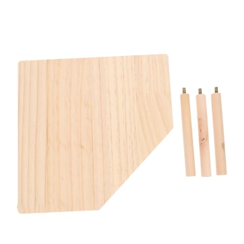Milisten Hamster Plattform aus Dickem Holz Stabile Spielplattform für Hamsterkäfig Beißfest Kratzfest rutschfest Geeignet für Zwerghamster Meerschweinchen und Andere Kleintiere Halterung Milisten Hamster Plattform aus Dickem Holz Stabile Spielplattform für Hamsterkäfig Beißfest Kratzfest rutschfest Geeignet für Zwerghamster Meerschweinchen und Andere Kleintiere Halterung von Milisten