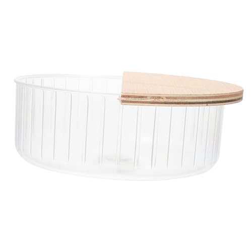 Milisten Hamster Sandbad mit Rutsch Boden Transparente Hamster Toilette und Badewanne für Kleintiere als Sauna und Waschraum mit Abdeckung Milisten Hamster Sandbad mit Rutsch Boden Transparente Hamster Toilette und Badewanne für Kleintiere als Sauna und Waschraum mit Abdeckung von Milisten