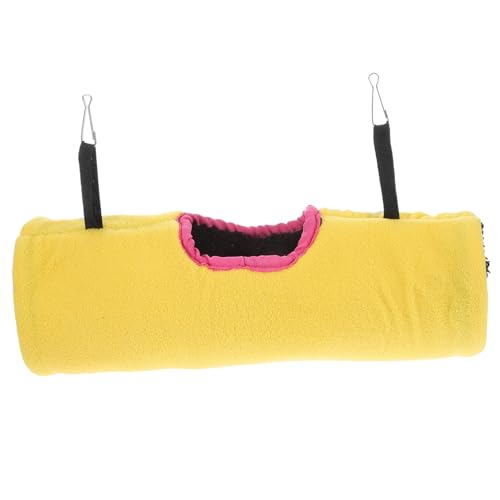 Milisten Hamster Verstecktunnel aus Hochwertigem Material Warmes Winterversteck und Kuschelnest Kleines Haustier Versteck für Hamster Meerschweinchen und Chinchillas Langlebiger Spieltunnel Milisten Hamster Verstecktunnel aus Hochwertigem Material Warmes Winterversteck und Kuschelnest Kleines Haustier Versteck für Hamster Meerschweinchen und Chinchillas Langlebiger Spieltunnel von Milisten