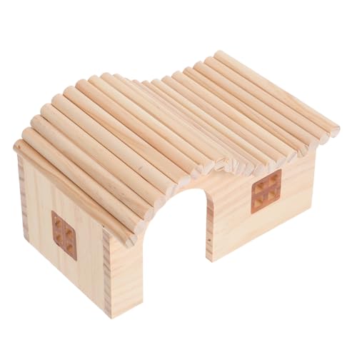 Milisten Chinchillahaus Aus Holz Meerschweinchen-versteck Hamsterhütte Hamsterversteck Lebensraum Unterschlupf Für Kleine Haustiere Holzversteck Aktivitätszentrum Milisten Chinchillahaus Aus Holz Meerschweinchen-versteck Hamsterhütte Hamsterversteck Lebensraum Unterschlupf Für Kleine Haustiere Holzversteck Aktivitätszentrum von Milisten