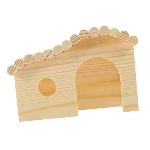 Milisten Holz Hamsterhaus DIY mit Großem Schlafnest und Balkon Versteck und Kletterleiter für Zwerghamster Mäuse Meerschweinchen Kleintierhaus Zubehör für Hamster Ratten und Kleine Nager Milisten Holz Hamsterhaus DIY mit Großem Schlafnest und Balkon Versteck und Kletterleiter für Zwerghamster Mäuse Meerschweinchen Kleintierhaus Zubehör für Hamster Ratten und Kleine Nager von Milisten