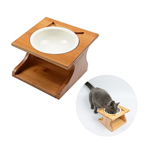 Milisten Holz Hundenapf Einzigartiger Futter und Wassernapf aus Hochwertigem Holz für Hunde und Katzen Rutschfester Boden für Trockenfutter Nassfutter und Wasser Milisten Holz Hundenapf Einzigartiger Futter und Wassernapf aus Hochwertigem Holz für Hunde und Katzen Rutschfester Boden für Trockenfutter Nassfutter und Wasser von Milisten