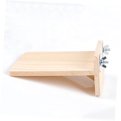 Milisten Holz Plattform für Kleintiere Sicheres Sprungspielzeug für Hamster Chinchillas Meerschweinchen Papageien Leicht zu Befestigen Verletzungshemmende Kanten für Entspanntes Milisten Holz Plattform für Kleintiere Sicheres Sprungspielzeug für Hamster Chinchillas Meerschweinchen Papageien Leicht zu Befestigen Verletzungshemmende Kanten für Entspanntes von Milisten