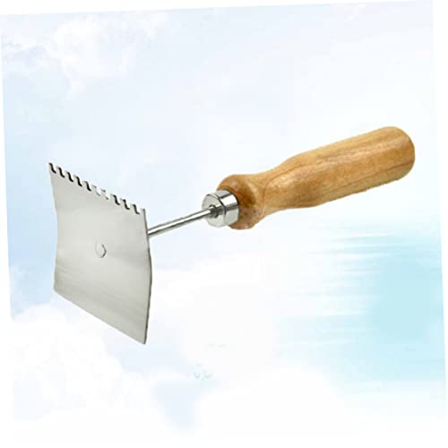 Milisten Imker Reinigungs Schaufel aus mit Holzgriff Langlebiges Rostfreies Werkzeug zur Effizienten von Wabenrahmen Professionelles Apicultura Equipment für Bienenzucht Milisten Imker Reinigungs Schaufel aus mit Holzgriff Langlebiges Rostfreies Werkzeug zur Effizienten von Wabenrahmen Professionelles Apicultura Equipment für Bienenzucht von Milisten