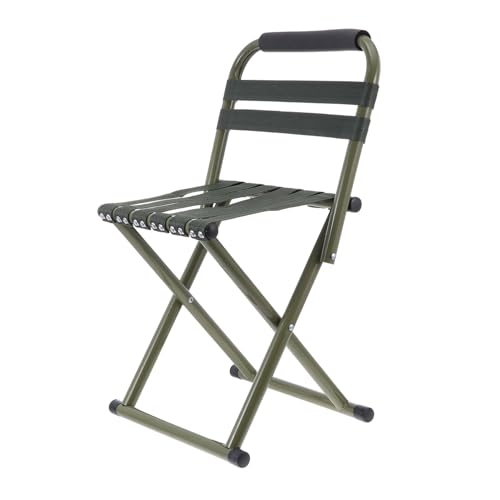 Milisten Klappstuhl Faltbar Outdoor Campingstuhl mit Robustem Rutschfestem Stahlgestell Tragbar für Angeln Picknick Grün Milisten Klappstuhl Faltbar Outdoor Campingstuhl mit Robustem Rutschfestem Stahlgestell Tragbar für Angeln Picknick Grün von Milisten