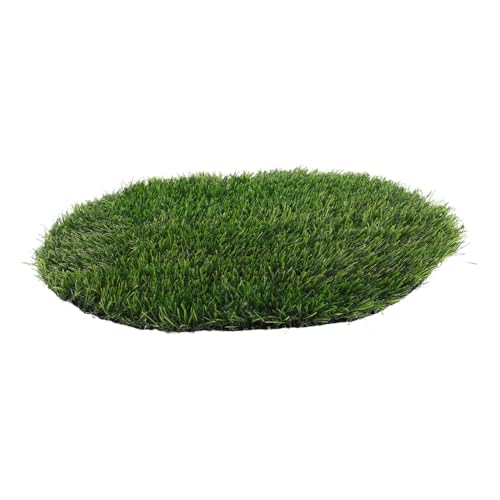 Milisten Künstliche Grasmatte für Außendekoration Rund für Hochzeiten Geburtstagsfeiern und Tischdekoration Pflegeleichtes Realistisches Kunstgras für Kanaldeckel und DIY Zufällige Farbe Milisten Künstliche Grasmatte für Außendekoration Rund für Hochzeiten Geburtstagsfeiern und Tischdekoration Pflegeleichtes Realistisches Kunstgras für Kanaldeckel und DIY Zufällige Farbe von Milisten