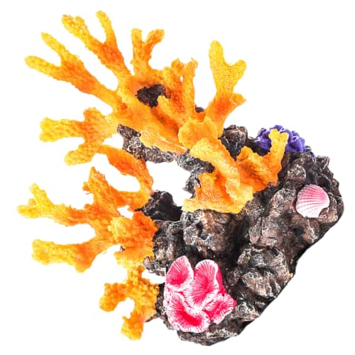 Milisten Künstliche Korallenriff Deko aus Resin Aquarium Ornament für Fischbecken Großes Meerwasser und Süßwasser Aquarium Zubehör Lebendige Unterwasserwelt Dekoration Fischfreundliche Milisten Künstliche Korallenriff Deko aus Resin Aquarium Ornament für Fischbecken Großes Meerwasser und Süßwasser Aquarium Zubehör Lebendige Unterwasserwelt Dekoration Fischfreundliche von Milisten