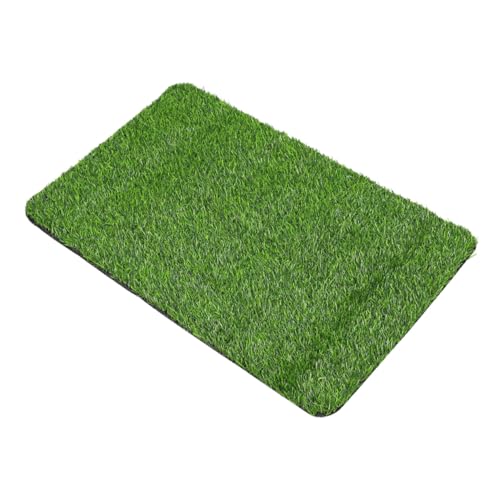 Milisten Künstlicher Gras Teppich für Terrasse Waschbarer Outdoor Fußmatte Wetterbeständig Angenehm als Hundetrainingsmatte und Dekorativer Eingangsbereich Teppich von Milisten