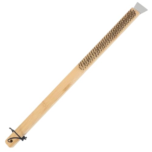 Milisten Lange Holzgriff Pizzaofenbürste Effiziente Pizzastein Multifunktionales Zubehör für Backöfen Leicht und Tragbar für Grill und Pizza Pfannen Milisten Lange Holzgriff Pizzaofenbürste Effiziente Pizzastein Multifunktionales Zubehör für Backöfen Leicht und Tragbar für Grill und Pizza Pfannen von Milisten