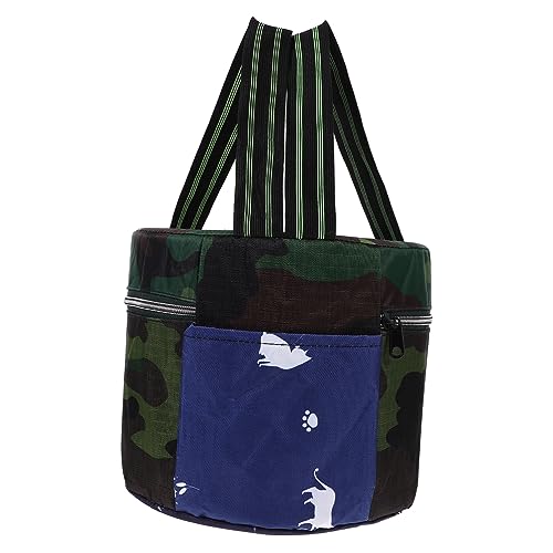 Milisten Leichter Gartenhocker Tragbarer Kleiner Sitzhocker Schaumstoff für Camping Gartenarbeit und Outdoor Aktivitäten mit Praktischer Handytasche Camouflierte von Milisten