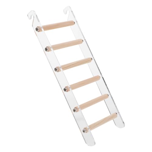 Milisten Mehrschichtige Vogel Kletterleiter aus Sicherem Material Vielseitiges Indoor für Papageien Hamster und Kleine Haustiere Robuste Stufige Hängeleiter Aktivität und Fitness von Milisten