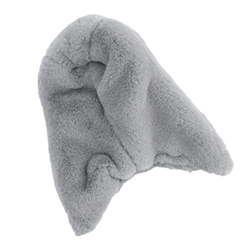Milisten Papageiendecke Sittichnest für Käfig Hütte Bett Vogelkäfig Möwe kuscheldecke warm warmedecke dalour kuscheldecke Blanket Papagei warme Schlafdecke Sittich Plüsch Light Grey von Milisten
