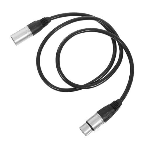 Milisten Poliges Xlr Mikrofonkabel Hochwertiges Balanced Audio Kabel Male To Female für Mikrofone Mixer und Lautsprechersysteme Professionelles Audiokabel mit Zuverlässiger von Milisten
