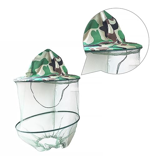 Milisten Praktische Camouflage Imkernetz Schutzhülle für Outdoor Aktivitäten Atmungsaktive Gesichtsbedeckung Uv Schutz für Imker und Dschungelforscher Milisten Praktische Camouflage Imkernetz Schutzhülle für Outdoor Aktivitäten Atmungsaktive Gesichtsbedeckung Uv Schutz für Imker und Dschungelforscher von Milisten