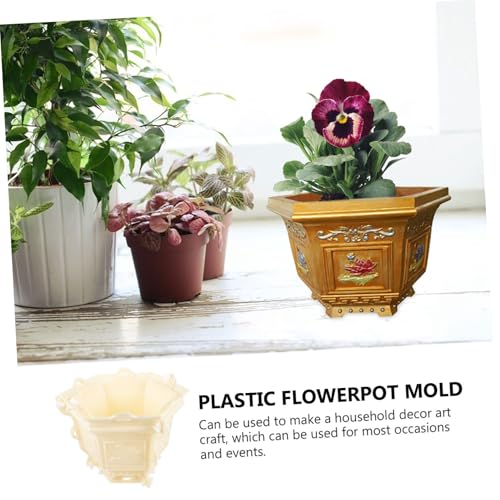 Milisten Quadratische Sechseckige Blumentopf Form Langlebig und Verschleißfest Geeignet für DIY Blumentöpfe Bastelprojekte und Aufbewahrungsboxen Kreativität und Handwerkskunst Milisten Quadratische Sechseckige Blumentopf Form Langlebig und Verschleißfest Geeignet für DIY Blumentöpfe Bastelprojekte und Aufbewahrungsboxen Kreativität und Handwerkskunst von Milisten