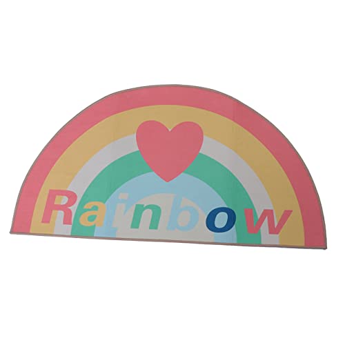 Milisten Rainbow Pattern Halbkreis Fußmatte für Küche und Badezimmer Waschbare Bodenmatte rutschfeste und Saugfähige Teppichmatte für Haushalt Lustiges Farbenfrohes Design für und Stil Milisten Rainbow Pattern Halbkreis Fußmatte für Küche und Badezimmer Waschbare Bodenmatte rutschfeste und Saugfähige Teppichmatte für Haushalt Lustiges Farbenfrohes Design für und Stil von Milisten