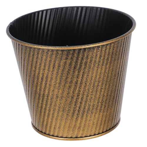 Milisten Retro Blumentopf Aus Verzinktem Multifunktionale Pflanzgefäße Für Innenräume Vintage Pflanztopf Für Sukkulenten Und Blumen Dekorativer Eimer Im Landhausstil Für Tisch Und von Milisten