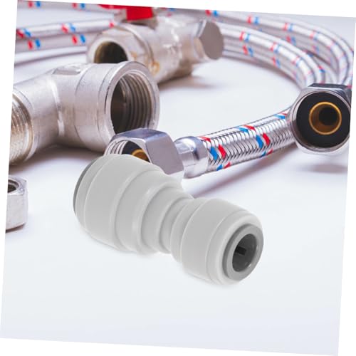 Milisten Rohrverbinder Schnellkupplung Gerader Schlauchadapter Wasserfest aus Langlebigem Material für Sichere Leckfreie Verbindung Vielseitig Einsetzbar und Platzsparend Gestaltet Milisten Rohrverbinder Schnellkupplung Gerader Schlauchadapter Wasserfest aus Langlebigem Material für Sichere Leckfreie Verbindung Vielseitig Einsetzbar und Platzsparend Gestaltet von Milisten