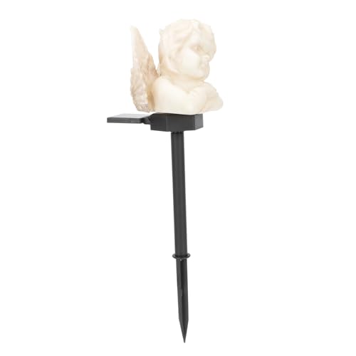 Milisten Solarbetriebene Engel-lampe Aus Resin Wasserdichte Gartenfigur Für Outdoor-dekoration Für Terrasse Garten Und Eingangsbereich Langlebig Und Wetterfest von Milisten