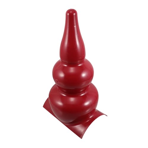 Milisten Traditionelle Chinesische Dachziegel Kalebassenform Wetterfest Langlebig für Pavillon und Gazebo Dachdekoration Einfache Uv Beständig Faderesistente Hochwertige Dachverkleidung im von Milisten