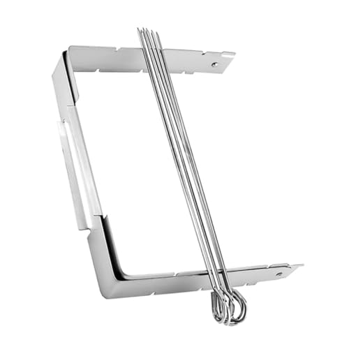 Milisten Tragbarer Faltbarer Edelstahl Grillrost Hitzebeständig Platzsparend Zusammenklappbar für Outdoor Grillen Camping Strand Bbq Milisten Tragbarer Faltbarer Edelstahl Grillrost Hitzebeständig Platzsparend Zusammenklappbar für Outdoor Grillen Camping Strand Bbq von Milisten