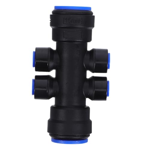 Milisten Tropfbewässerung Schnellverbinder Wege Verteiler für DIY Bewässerungssystem Gartenschlauch Anschluss Kompatibel mit Tropfleitungen und Selbstbewässerung von Milisten