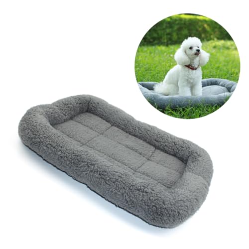 Milisten Warme Graue Haustier matratze aus Berber Fleece mit Rutschfester Oxford Basis Waschbare Kuscheldecke für Kleine und Mittlere Hunde und Katzen Atmungsaktiv und Ganzjährig Nutzbar Milisten Warme Graue Haustier matratze aus Berber Fleece mit Rutschfester Oxford Basis Waschbare Kuscheldecke für Kleine und Mittlere Hunde und Katzen Atmungsaktiv und Ganzjährig Nutzbar von Milisten