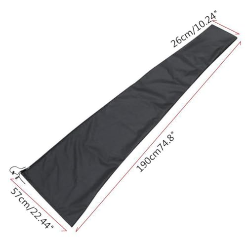 Milisten Wasserdichte Sonnenschirm Schutzhülle Winddicht Schwarz Outdoor Ampelschirm Abdeckung Uv-schutz Terrassenschirm Regenschirm Hülle Langlebig Milisten Wasserdichte Sonnenschirm Schutzhülle Winddicht Schwarz Outdoor Ampelschirm Abdeckung Uv-schutz Terrassenschirm Regenschirm Hülle Langlebig von Milisten