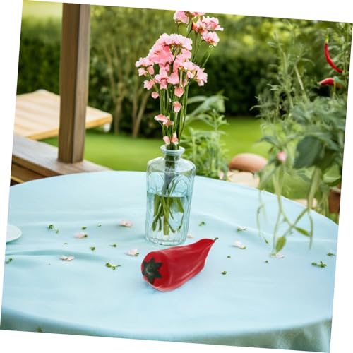 Milisten Wetterfeste Outdoor Schlüsselbox Chili Form aus Robustem Harz Versteckter Schlüsselhalter für Garten und Terrasse Diskrete Aufbewahrung für Ersatzschlüssel Wetterbeständiger von Milisten