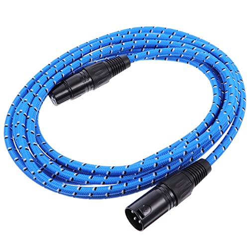 Milisten Xlr Audio Kabel Robuste Verbindung von Poligem Xlr Männlich zu Weiblich Zinklegierungstecker für Optimale Klangübertragung für Mikrofone und Lautsprecher von Milisten