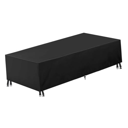 Milisten wasserdichte Gartenmöbel Abdeckung Oxford Schutztuch für Outdoor Sofa und Tisch UV beständig Winddicht Schmutzabweisend Geeignet für Rattan und Ovalmöbel Milisten wasserdichte Gartenmöbel Abdeckung Oxford Schutztuch für Outdoor Sofa und Tisch UV beständig Winddicht Schmutzabweisend Geeignet für Rattan und Ovalmöbel von Milisten