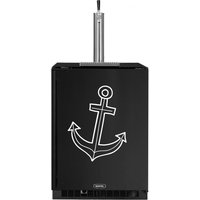 Kegerator Anker Weg Marine Tattoo Style Brauerei Kühlschrank Vinyl Aufkleber Wrap von MilkMugDesigns
