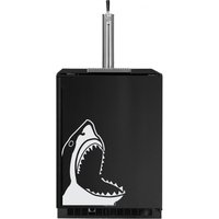 Kegerator Beängstigend Haiangriff Brauerei Kühlschrank Vinyl Aufkleber Wrap von MilkMugDesigns