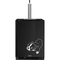Kegerator Boston Terrier Brauerei Kühlschrank Vinyl Aufkleber Wrap von MilkMugDesigns