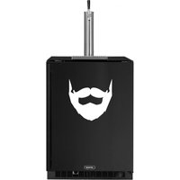 Kegerator Gentleman's Bart Brau Kühlschrank Vinyl Aufkleber Wrap von MilkMugDesigns