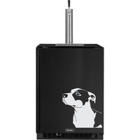 Kegerator Pitbull Hund Liebe Brauerei Kühlschrank Vinyl Aufkleber Wrap von MilkMugDesigns