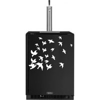 Wickeln Sie Kegerator Fliegende Vögel Brauerei Kühlschrank Vinyl Aufkleber von MilkMugDesigns