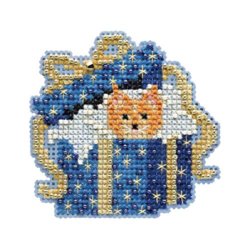 Cat in the Box Mill Hill Beaded Counted Cross Stitch Kit MH184302 by Mill Hill Cat in the Box Mill Hill Beaded Counted Cross Stitch Kit MH184302 by Mill Hill von Mill Hill