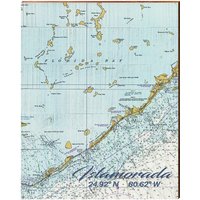 Islamorada Noaa Lehrtafel | Wand-Kunstdruck Auf Echtholz von MillWoodArt